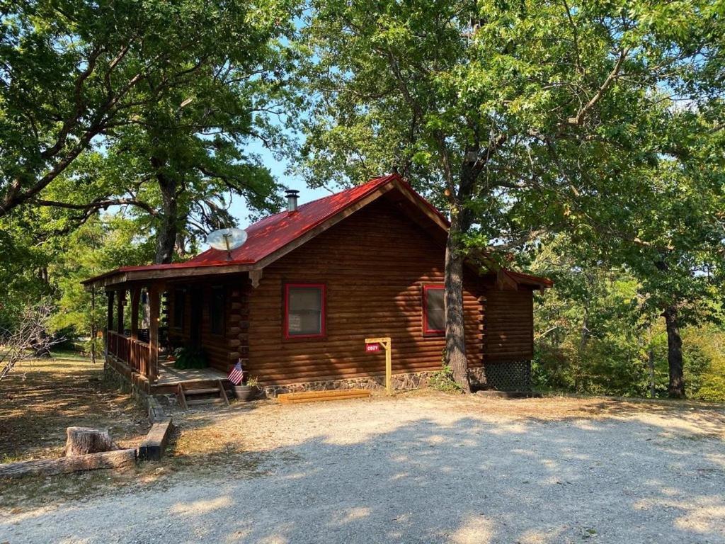 Cozy Cabin At Bear Mountain Log Cabins 尤里卡斯普林斯 外观 照片